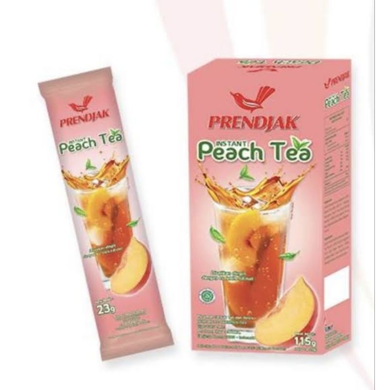 

Teh Prendjak Peach tea box 5x23g (115gr)