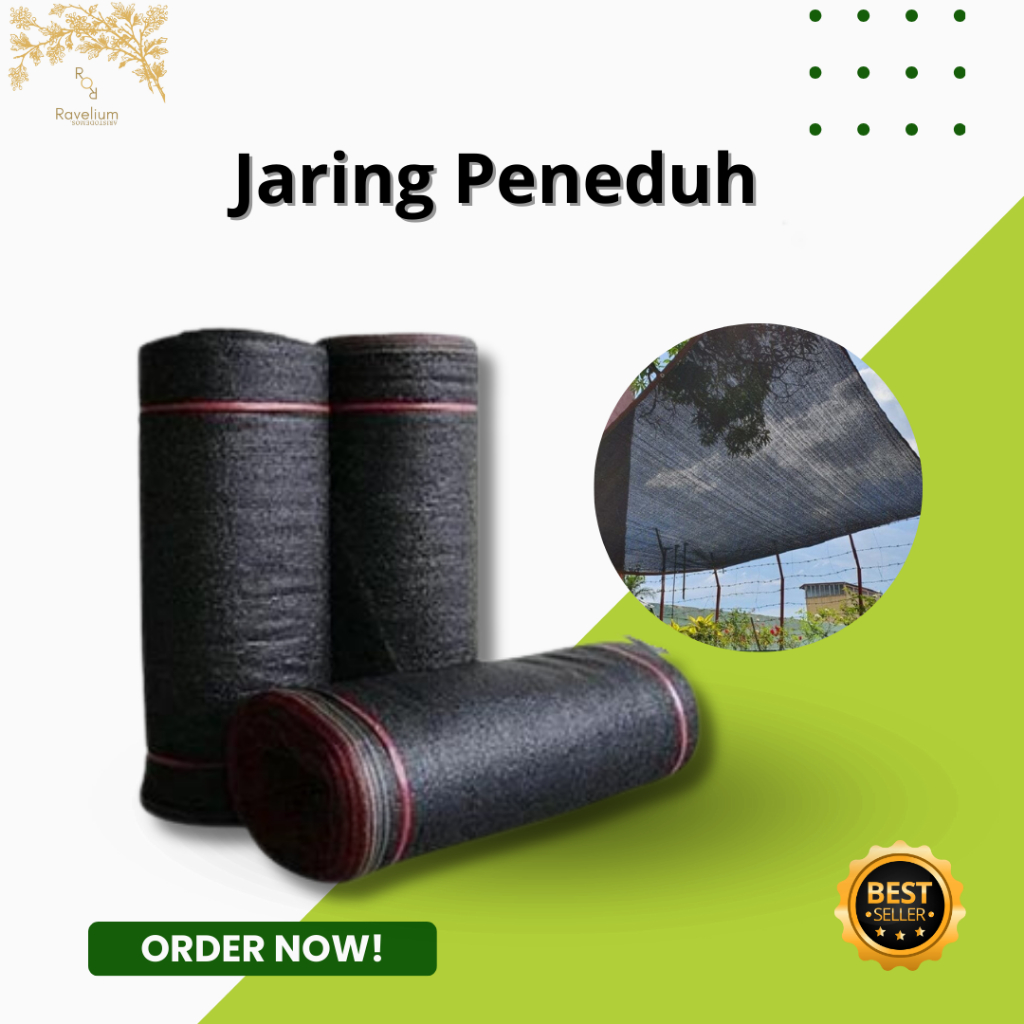 Jaring Paranet 70% Peneduh Teras/Jaring Paranet Murah/Jaring Shading Net