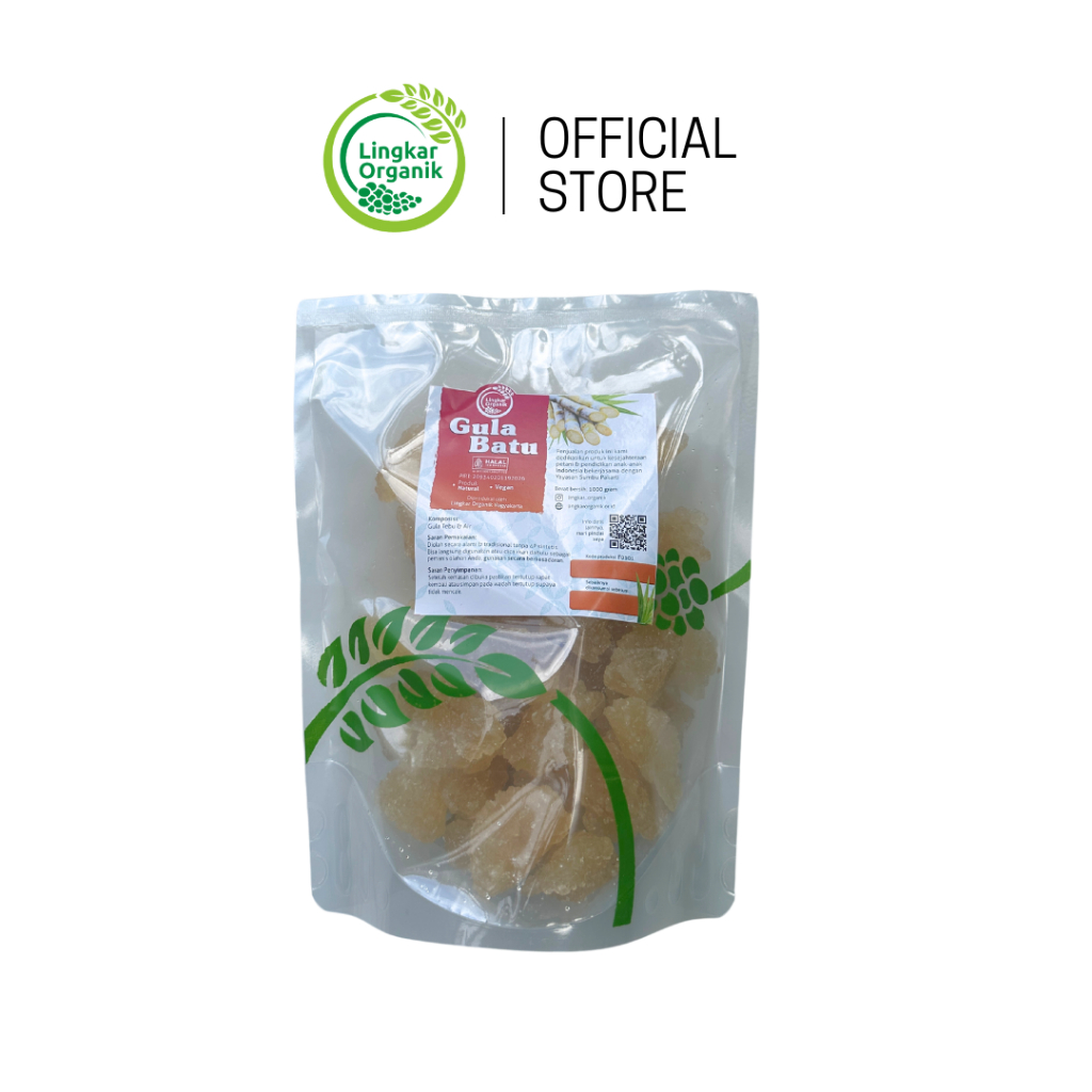 

Lingkar Organik - Gula Batu 1000gr