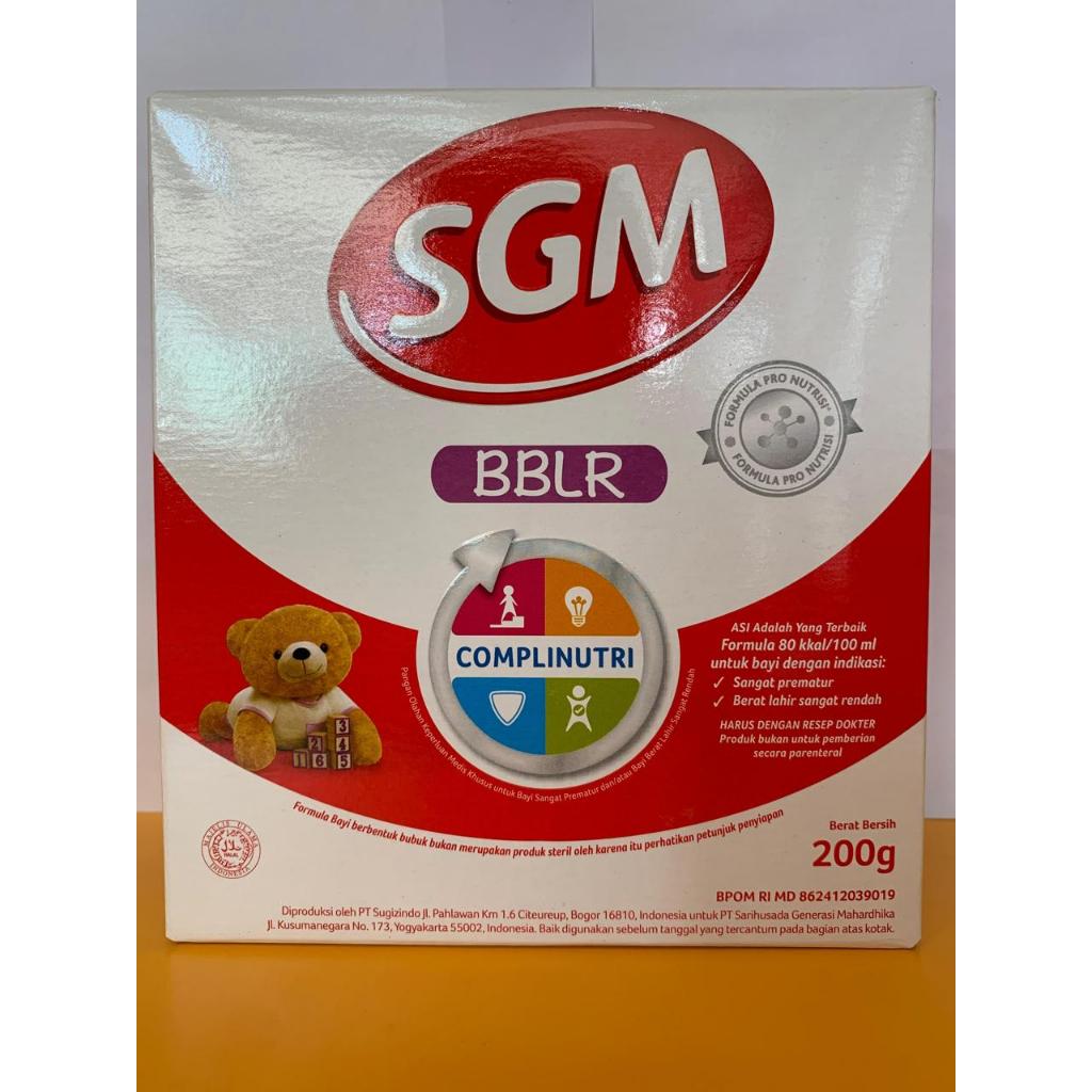 SGM BBLR 200g untuk bayi premature