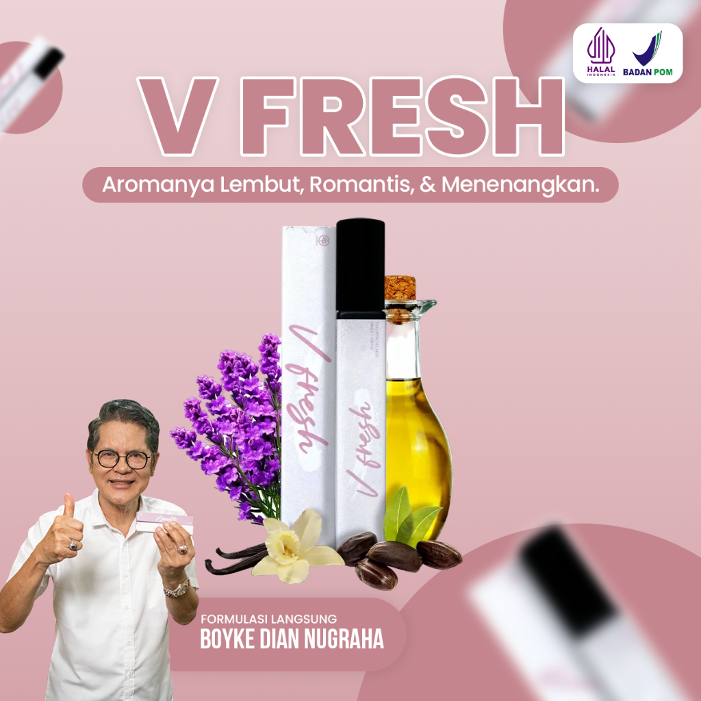 V Fresh Parfum Miss V Dr Boyke