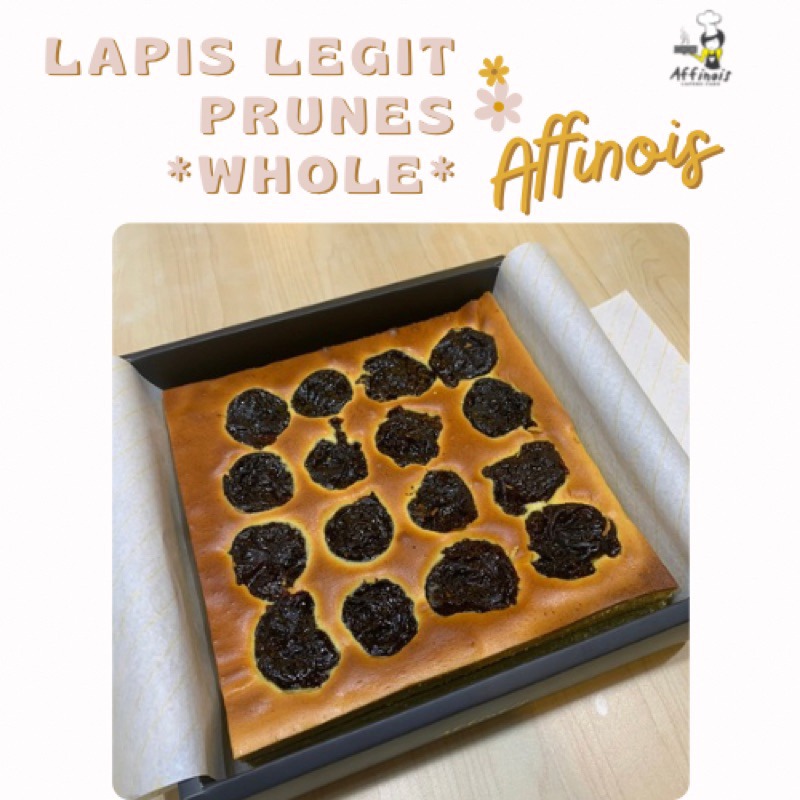 

Lapis Legit Prunes (OCO) Affinois - Whole