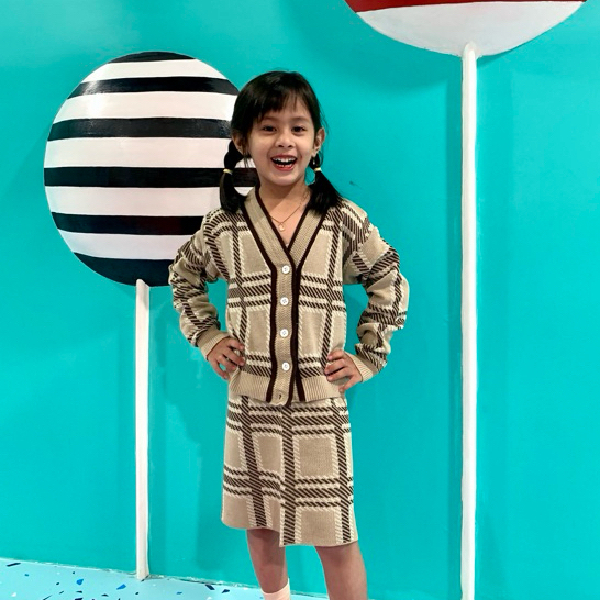 Milkan.id Tidy Set Kids - Setelan Baju Anak Perempuan Korean Tidy Premium  Usia 1 - 6 Tahun