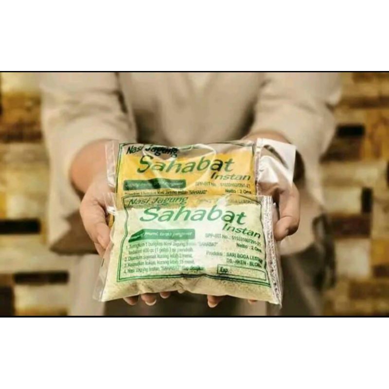 

Nasi Jagung Instan SAHABAT