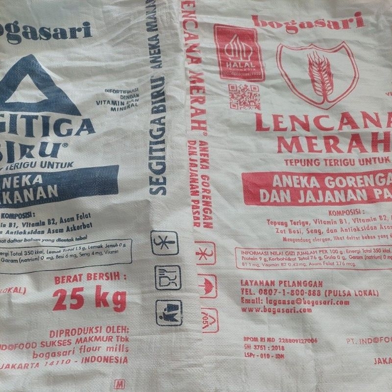 

karung bekas tepung 25 kg