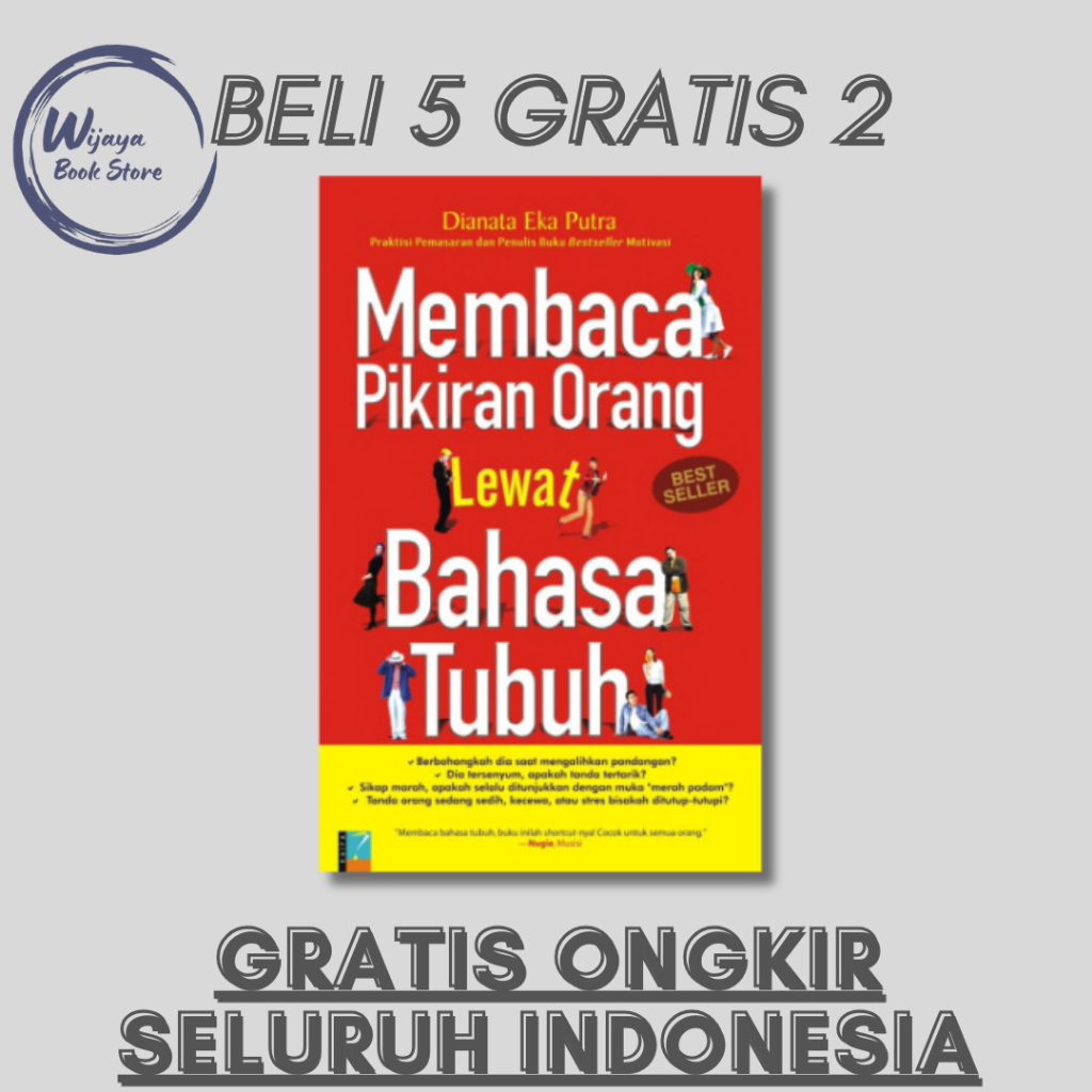 

MEMBACA PIKIRAN ORANG LEWAT BAHASA TUBUH (DIANATA EKA PUTRA)