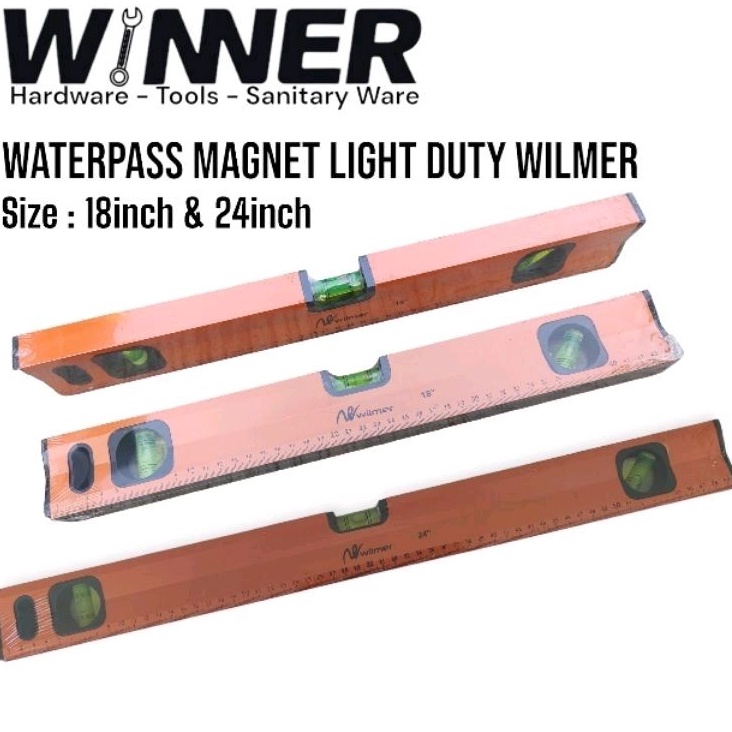 

KODE G18U Waterpass Aluminium Magnet 18 24inch WILMER