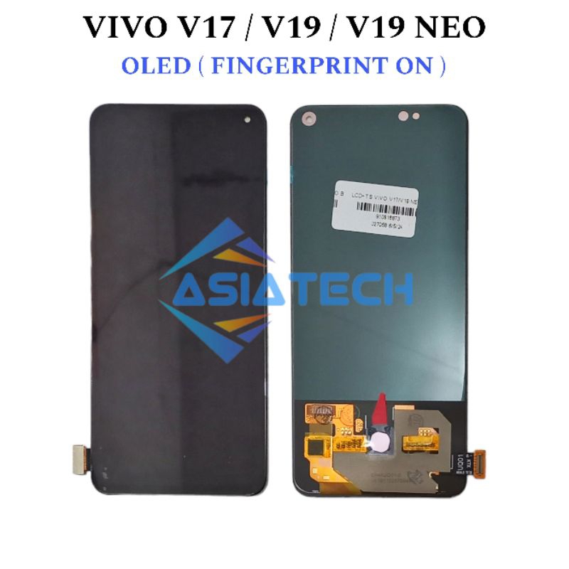 LCD VIVO V17/ V19/ V19 NEO OLED(FINGERPRINT ON) FULSET TOUCHSCREEN LAYAR SENTUH ORIGINAL NEW