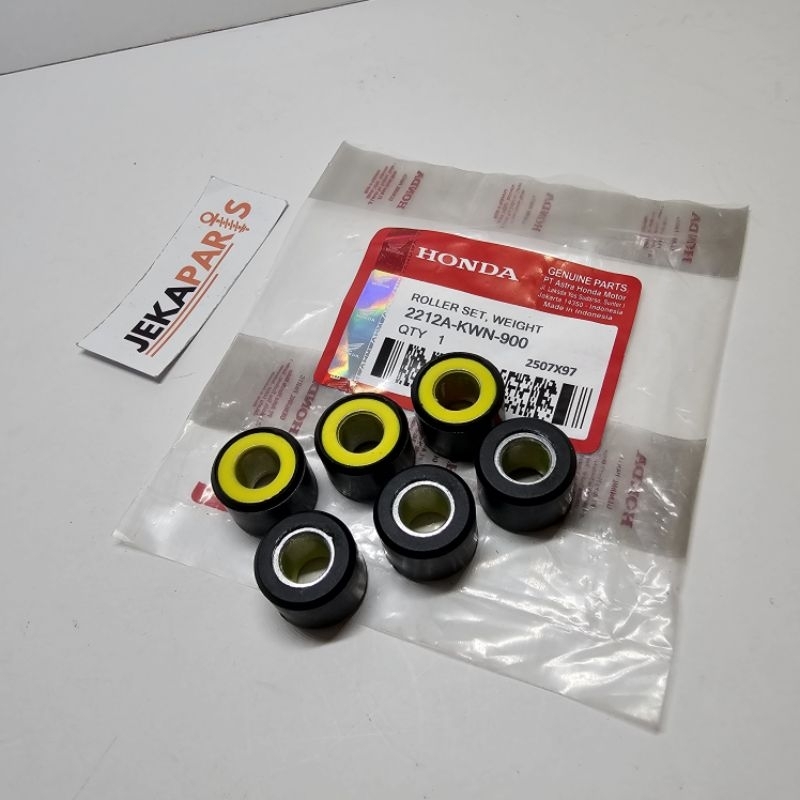 Roller Weight Set Roller Only Motor Vario 125 Esp Vario Techno 125 KWN.