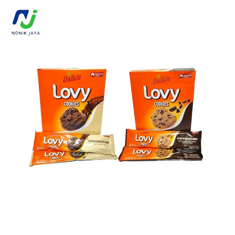 

Delbis Lovy Cookies Box Isi 12 Pcs