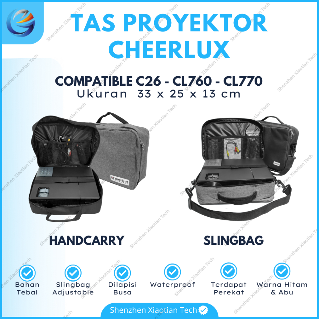 Tas Proyektor Cheerlux