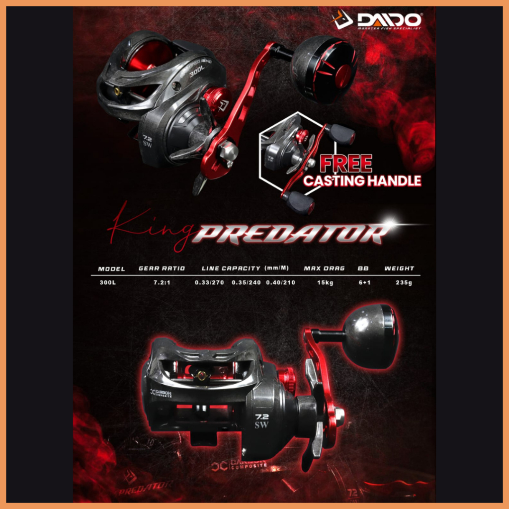 REEL PANCING DAIDO KING PREDATOR / BC KING PREDATOR