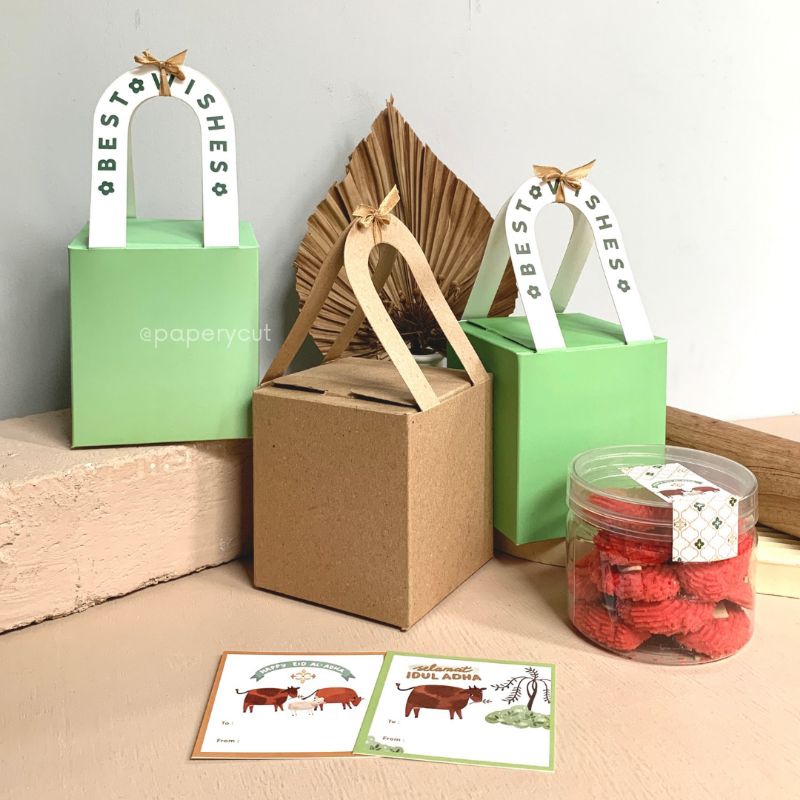

Box Packaging Hampers Toples Cookies Idul Adha - Petitebag