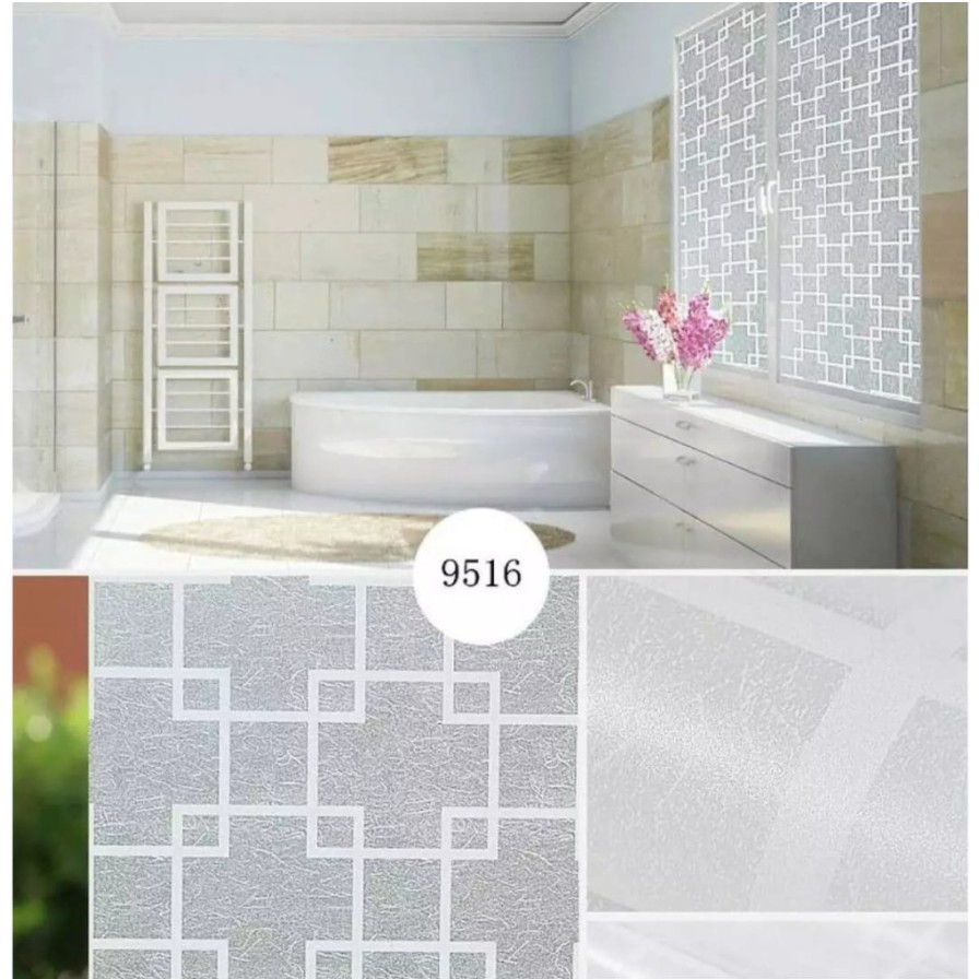 Stiker Kaca /Sticker Kaca/ Sanblast/Sanblast/Sunblast Motif 9516