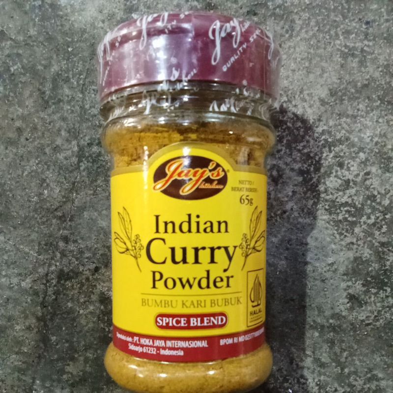 

Jay's Indian Curry Powder bumbu kari bubuk 65g