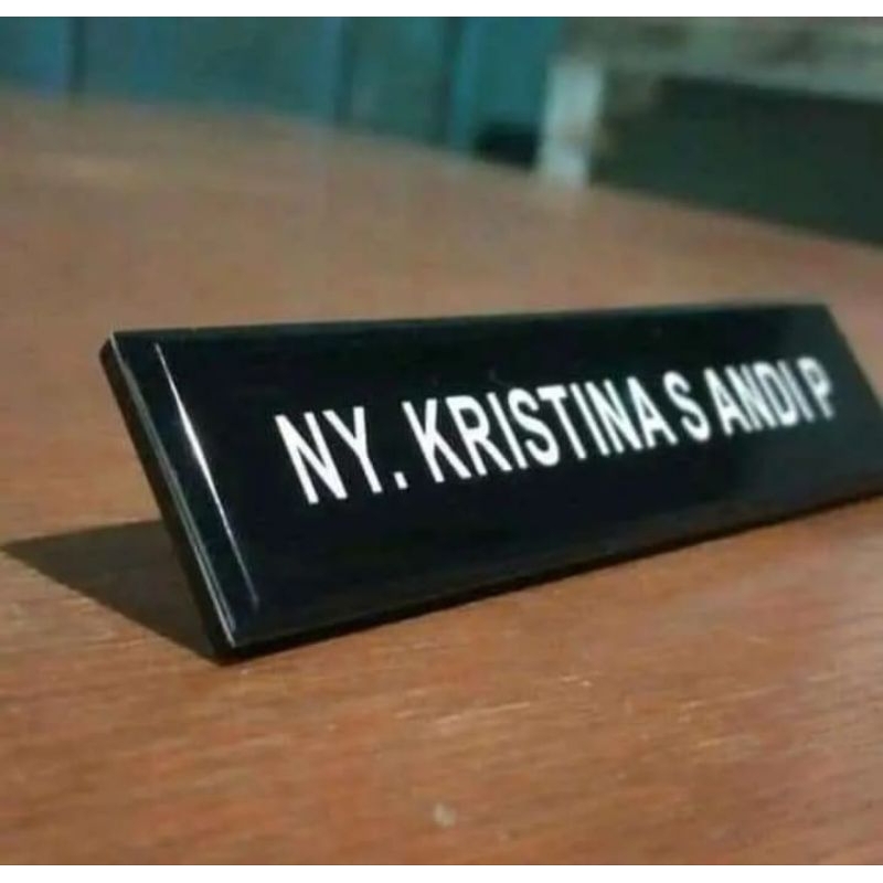 Papan Nama Dada PDH Name Tag Bhayangkari Persit Jalasenastri