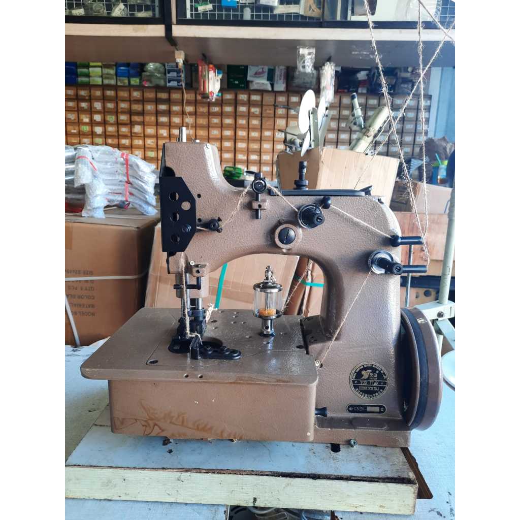 Mesin Obras Karpet You Tian GN20-3 benang komplit Set