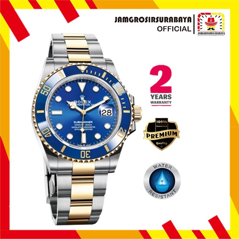 Jam Tangan Rolex Submariner 16613 Replica / Mirror 1:1 Bergaransi 2 Tahun + Box Original