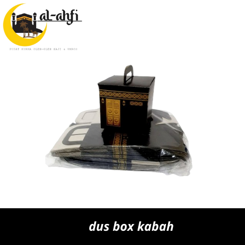 

dus box kabah dus paketan oleh oleh haji & umroh 1 pack 50 pcs