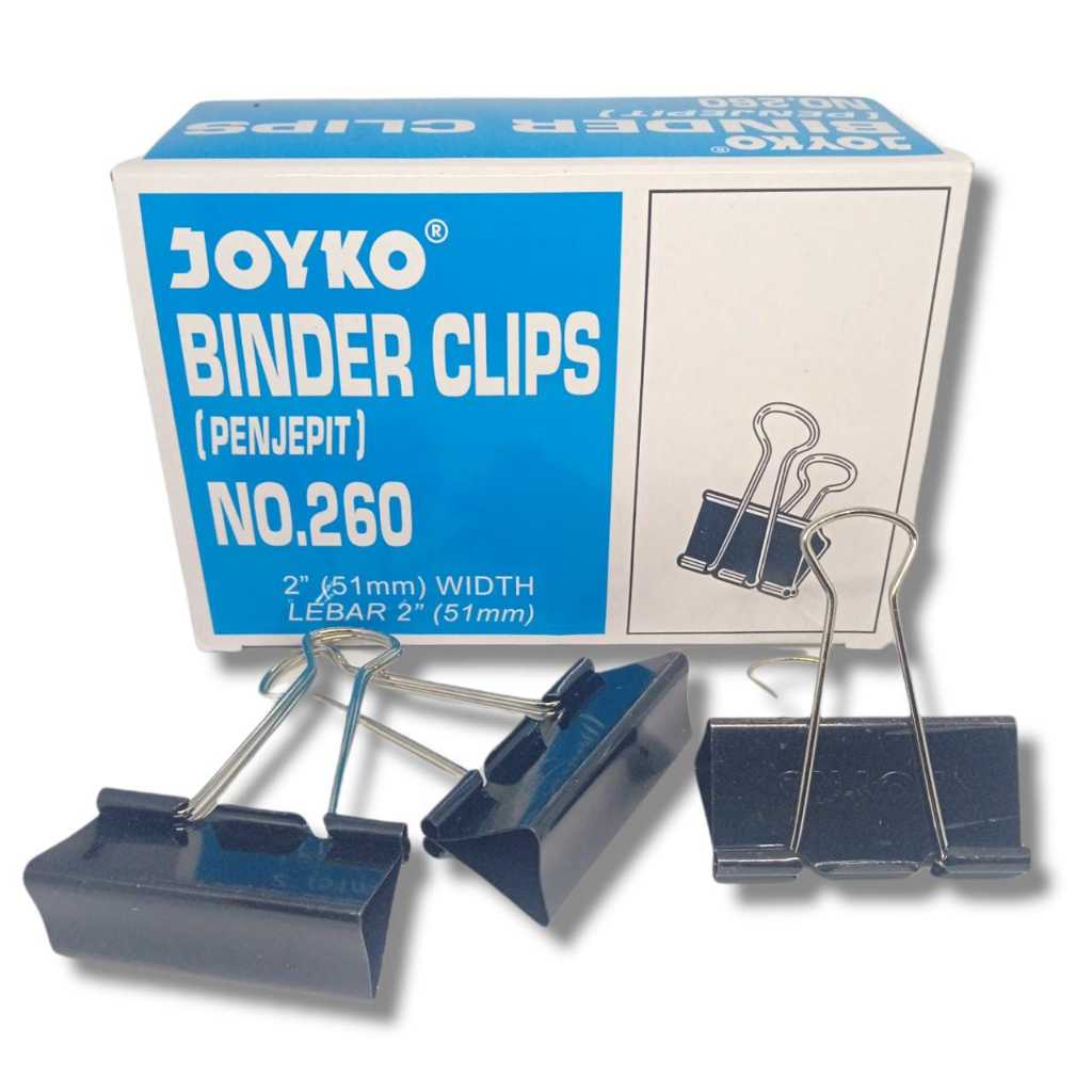 

Gramedia Cirebon - KENKO BINDER CLIP NO. 260/LSN