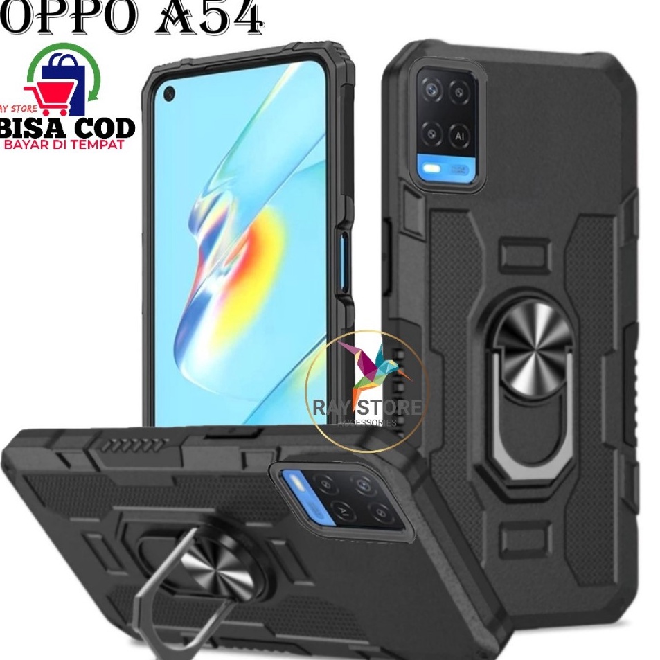 Sale OPPO A54 CASE ROBOT HIT EYE RING CASING HP ARMOR SHOCKPROOF