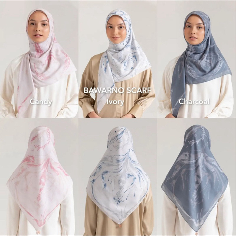 BAWARNO SCARF RIA MIRANDA MINANG DEKADE 2023, NEW SALE WITH BOX✨