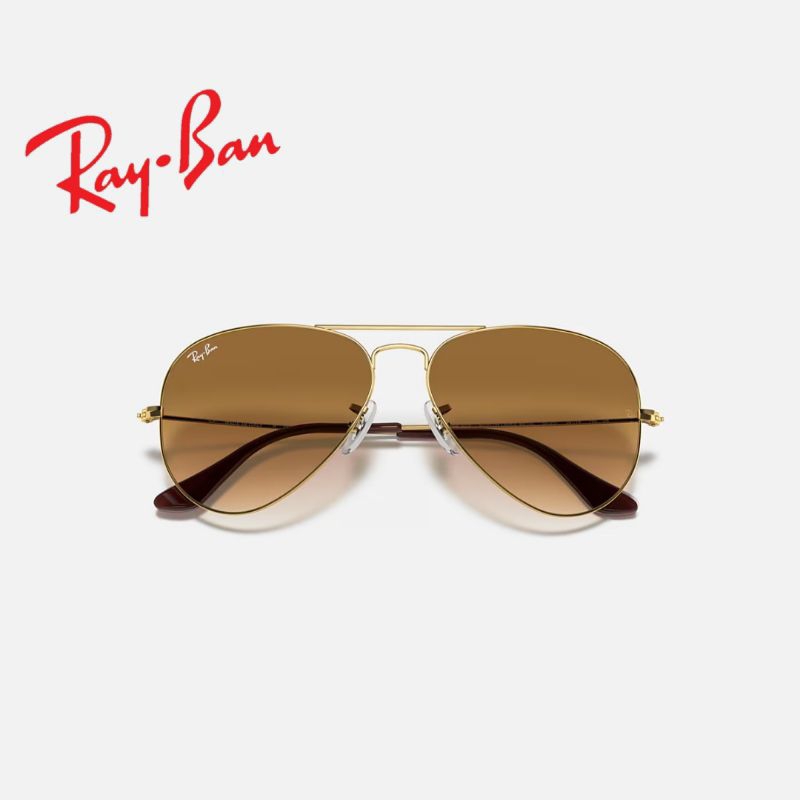 Kacamata Ray-ban Original Sunglasess Aviator Gradient RB 3025  Global Fitting Men/Women