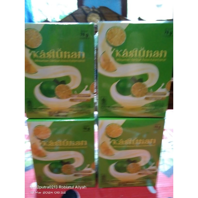 

1box minuman serbuk colagen kasturian free gift