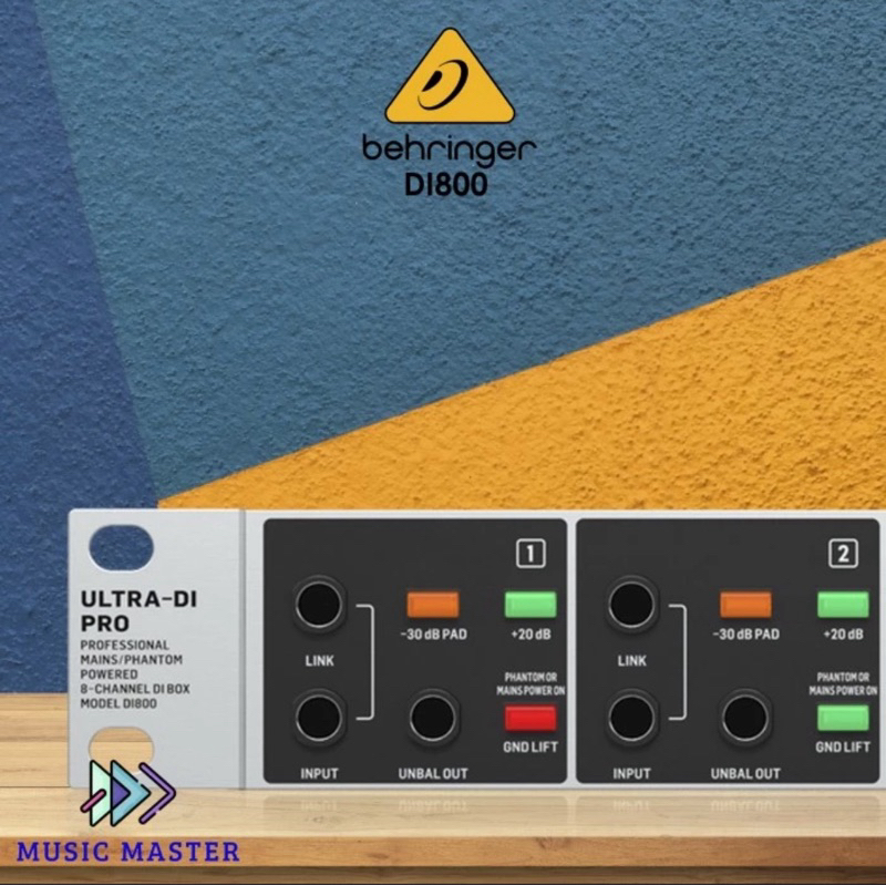 Behringer DI800 / DI 800 Ultra-DI Pro V2