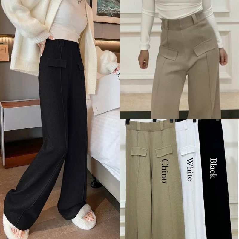 NANA KNIT KULOT CELANA KULOT RAJUT JUMBO