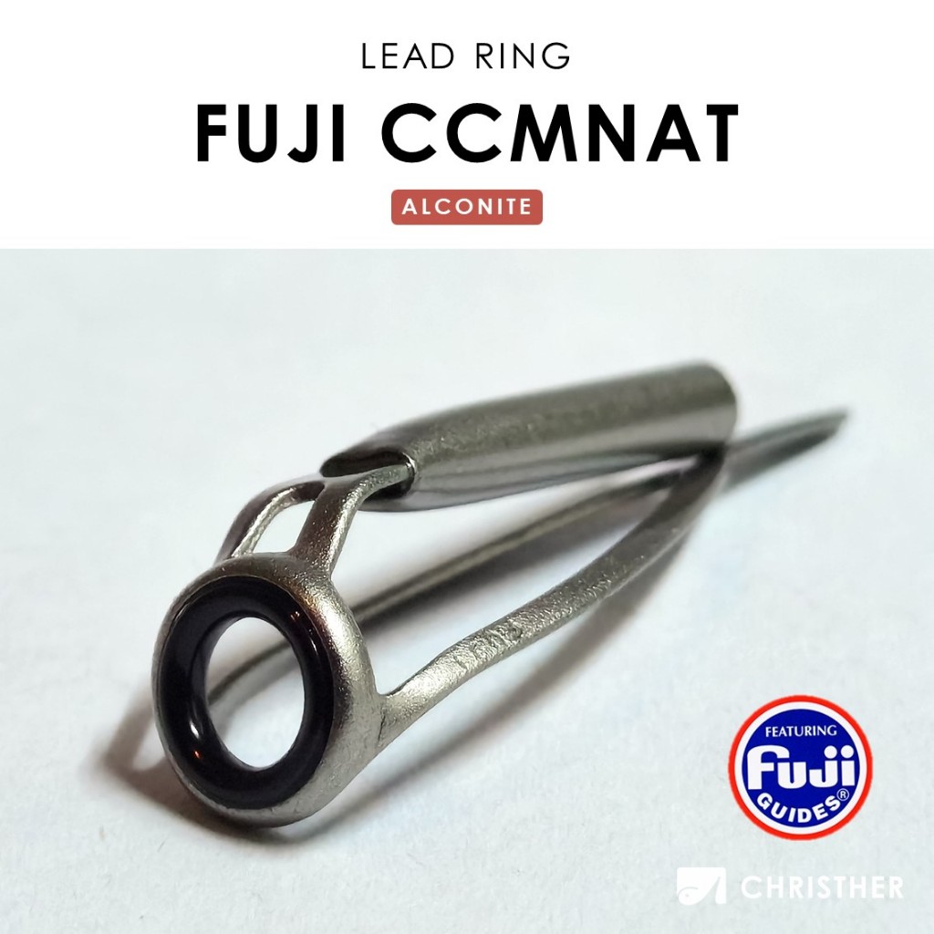 Top Guide Ujung FUJI CCMNAT Alconite / Ring Mamarit Cincin Joran Pancing Fishing Spare Parts