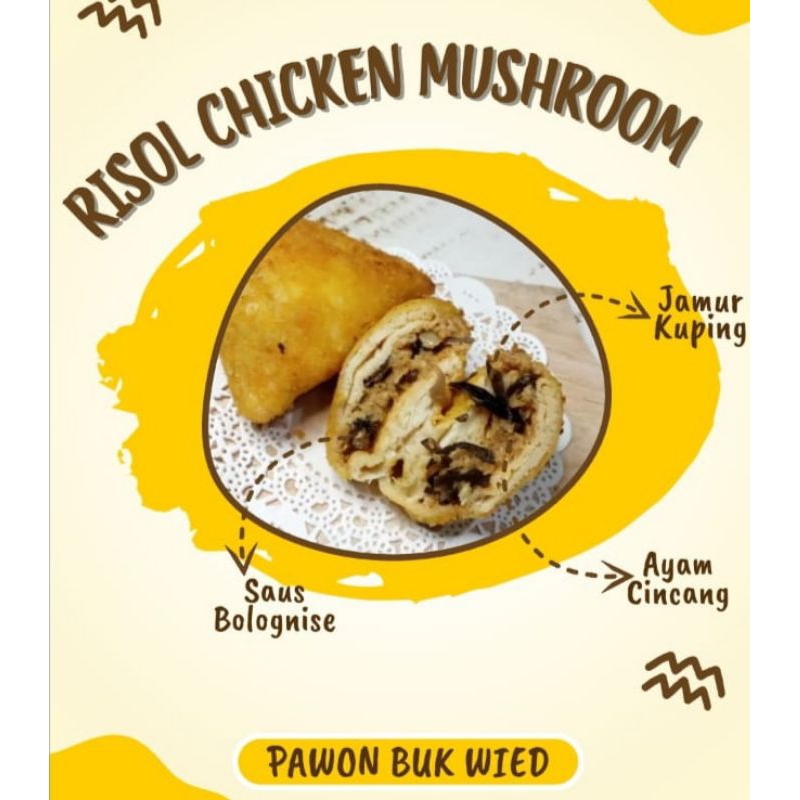 

Risol Chicken Mushroom