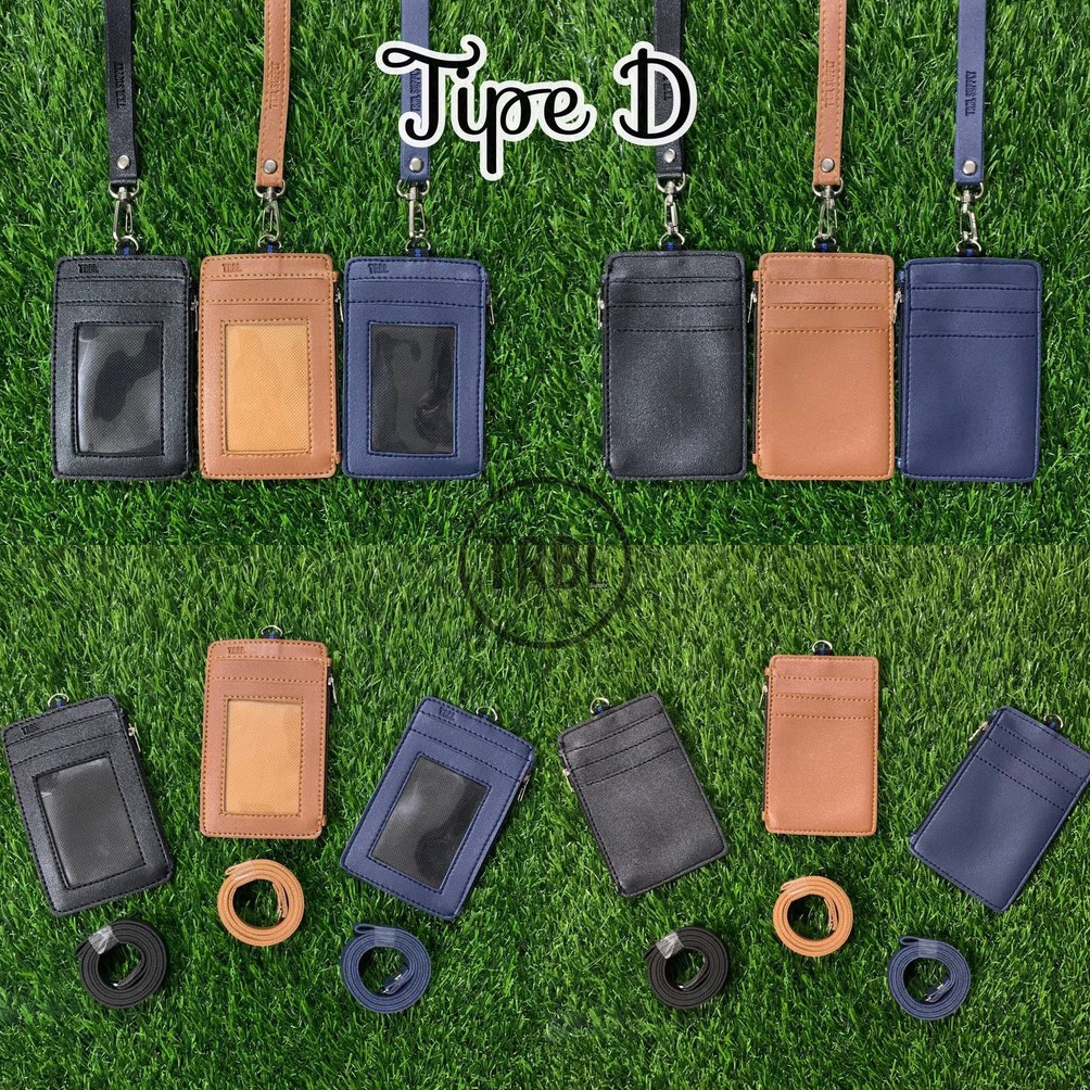 

Nyaman Leone Lanyard Name Tag ID Card Kulit Premium Murah