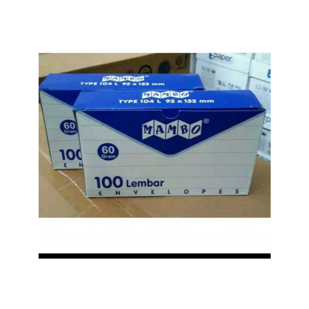 

Amplop Mambo isi 100 pcs