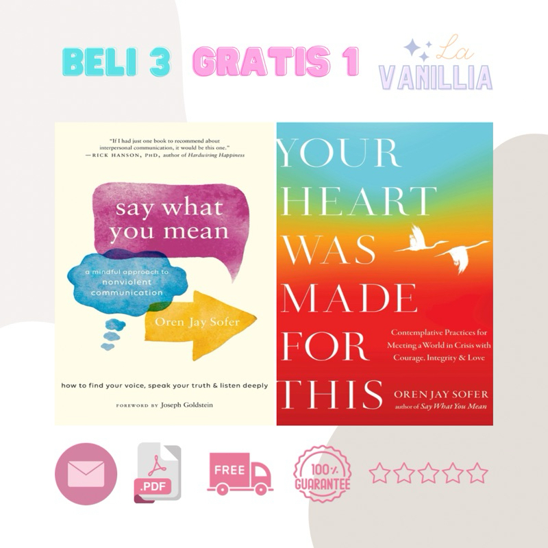 

Say What You Mean Youe Heart Was Made For This by Oren Jay Sofer