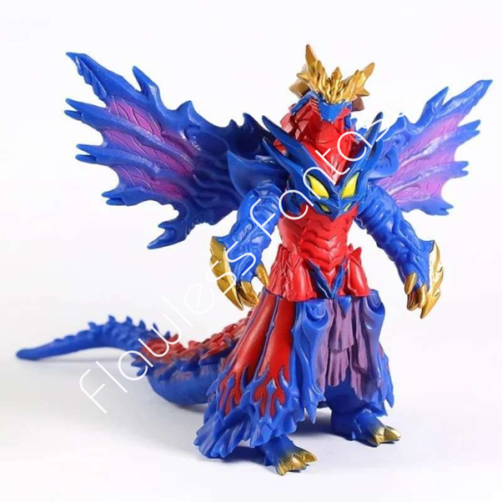 Leugocyte Reugosite Rosso And Blu Ultra DX Monster Kaiju Ultraman Figure