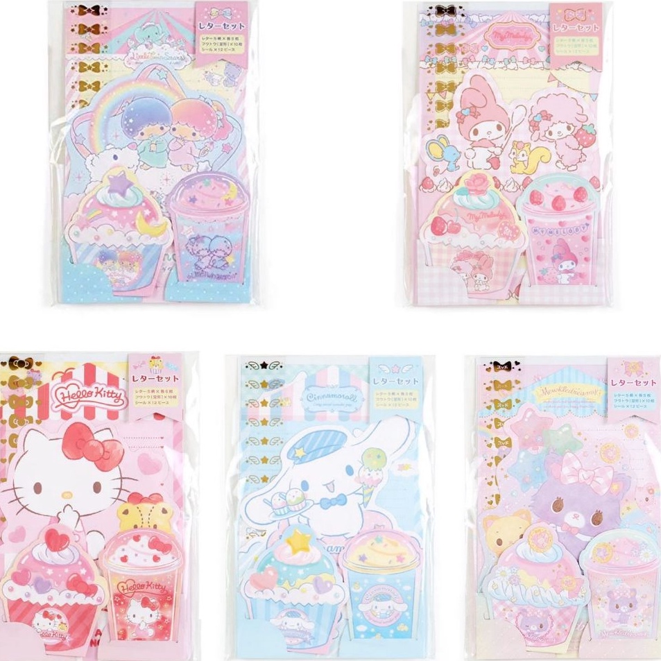 

Kejutan Minggu Ini Surat Menyurat Berbentuk Letter Set Karakter Kartun Sanrio Hello Kitty Cinnamorol Melody Lts Unik Lucu Gift Hadiah
