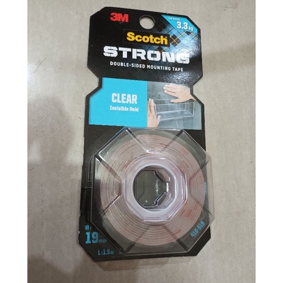 

Grosir Pembelian Double tape 3m scotch original USA clear mounting tape 41S19 transparant
