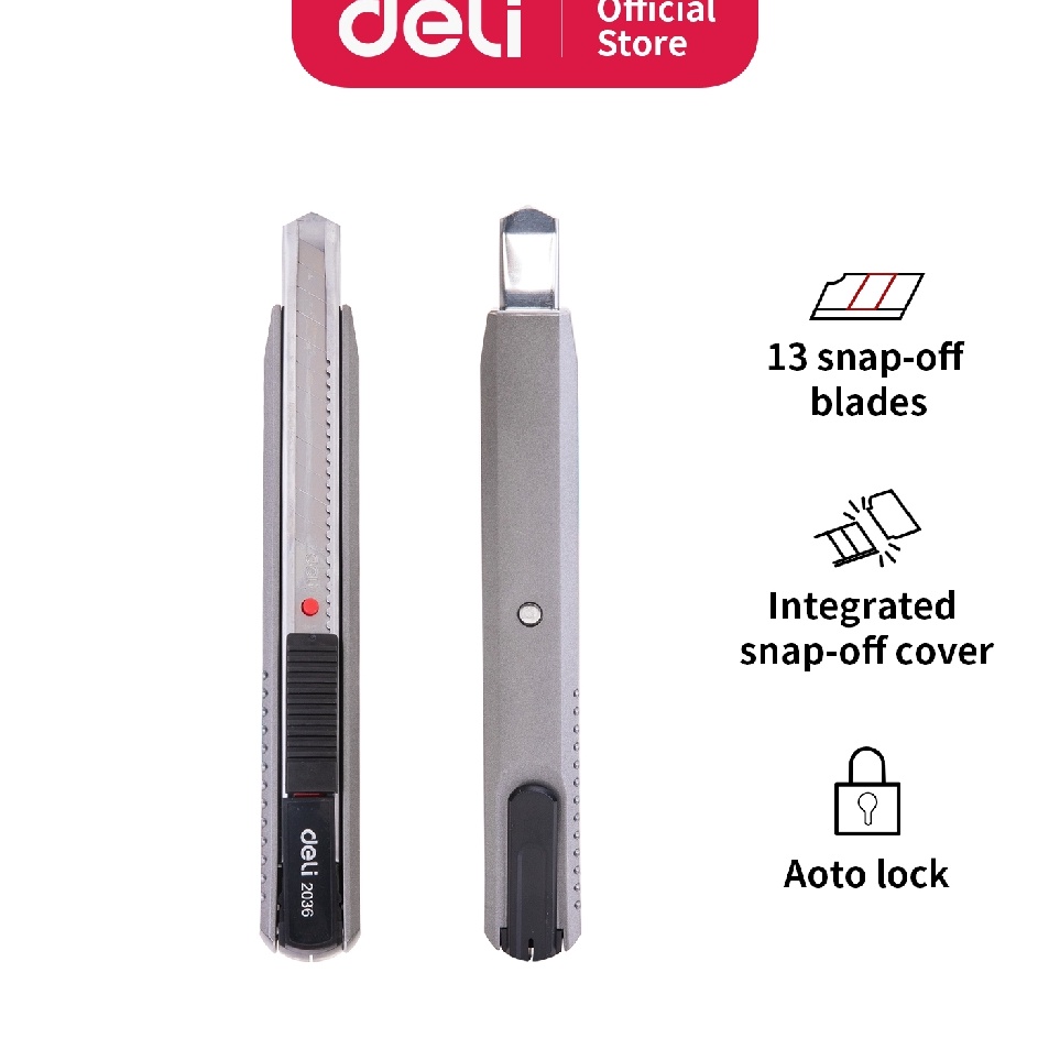 

Super Luar Biasa Deli Cutter dengan pisau baja SK5 memudahkan untuk memotong sistem kunci otomatis E236