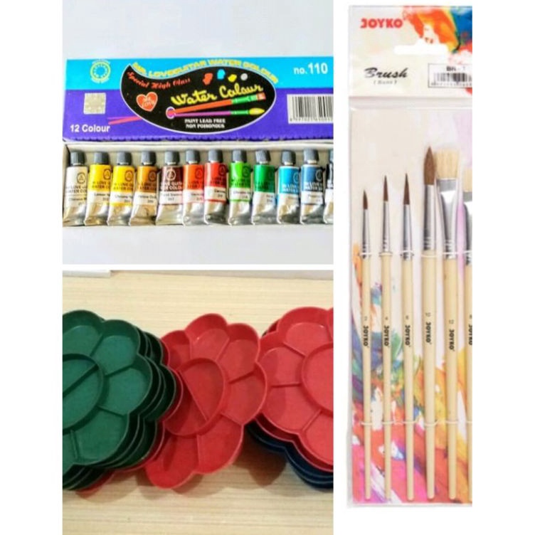 

New Trending Paket Lukis cat airkuaspalet