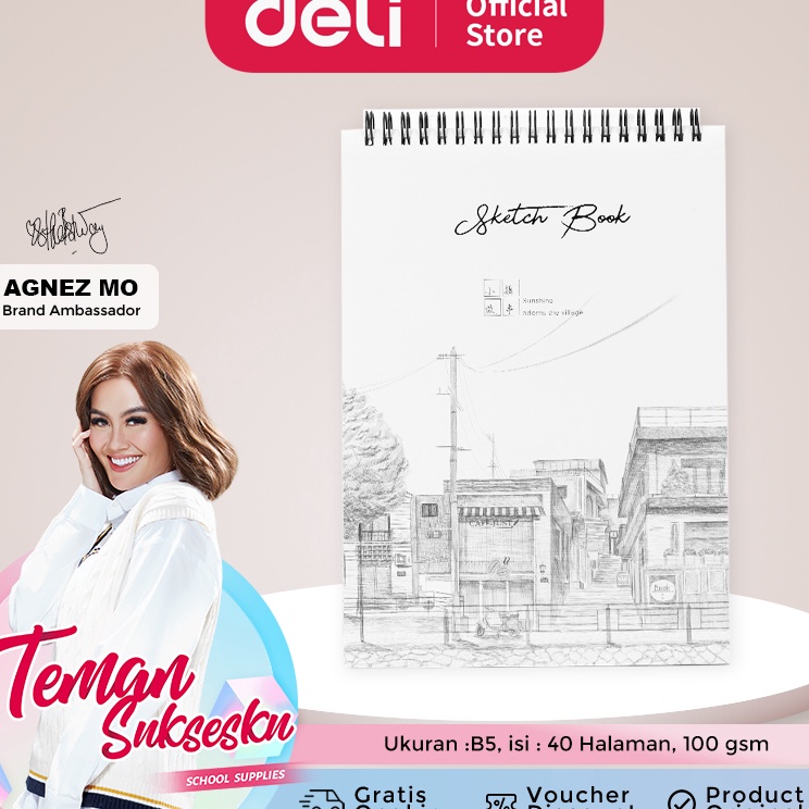 

Ready Update Deli Buku Gambar B5 Vertikal Jilid Spiral 4 Halaman Dapat Dibalik 36 Derajat 73628