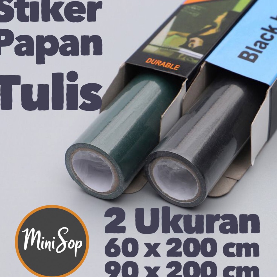 

Garansi Terpercaya Stiker Papan tulis Whiteboard Blackboard Spidol Kapur hitam putih hijau 6 x 2 9 x 2 tempel