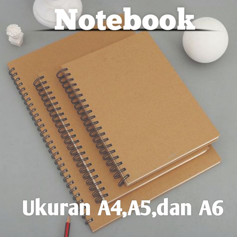 

NOTEBOOK A4/A5/A6/JURNAL A5/BUKU CATATAN A5/NOTEBOOK MURAH/STATIONARY/PAPER/NOTEPAD/HVS 80 GSM