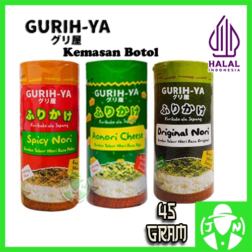 

Gurihya BOTOL / Gurih-ya original / Gurih-ya abon rumput laut original 45gr