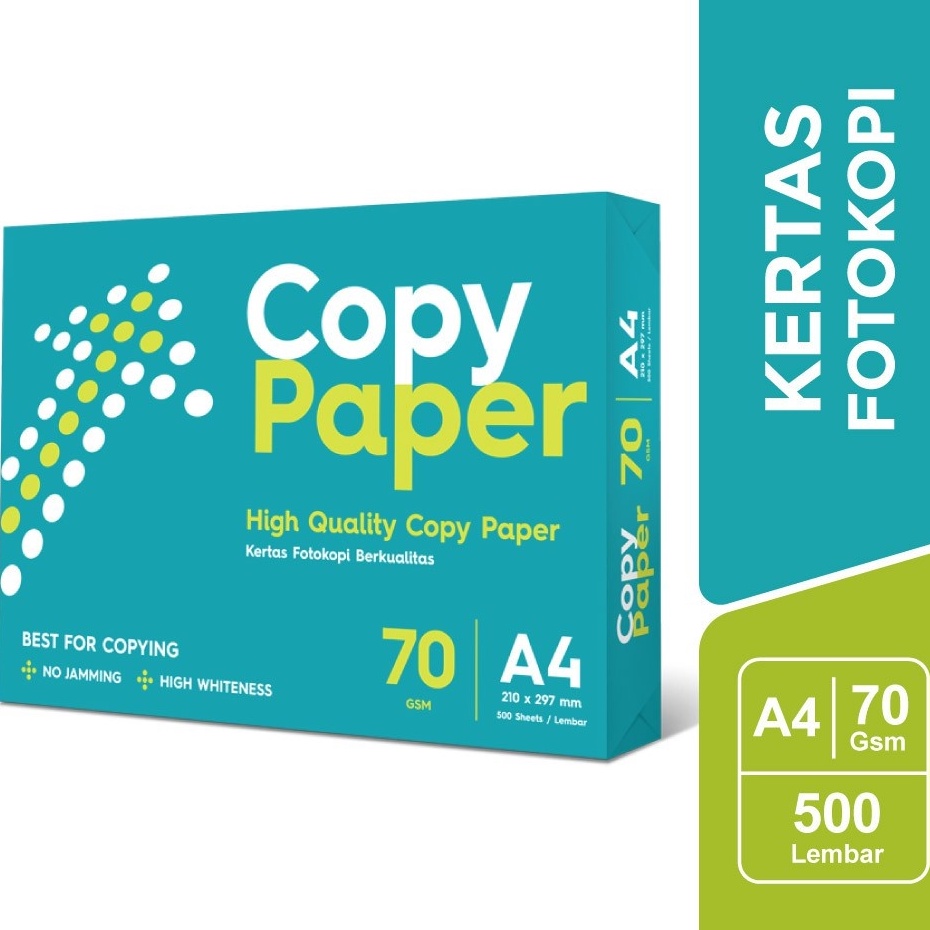 

Baru Populer Copy Paper Kertas Fotocopy 7 GSM A4