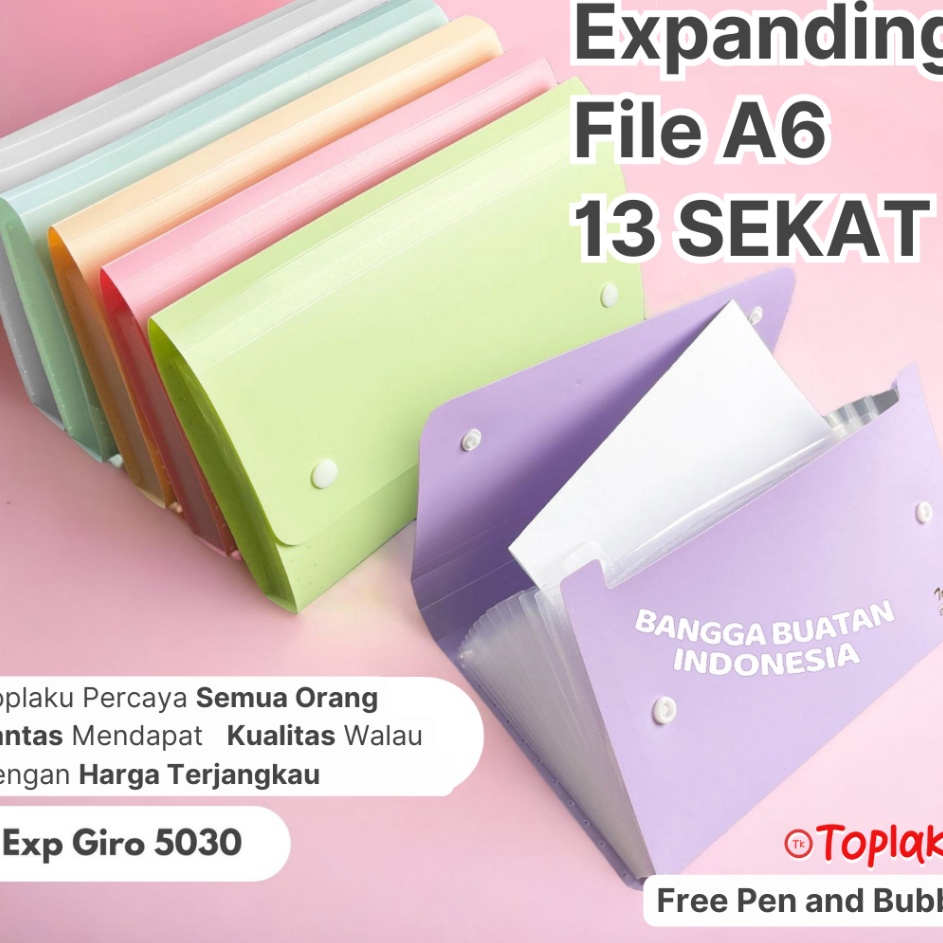 

Baru Puas Expanding File A6 Map Harmonika 13 Sekat Aesthetic Map Giro Penting Dokumen Keeper Document Organizer Tab Index Warna Map Harmonika Sekat Berkas Uang
