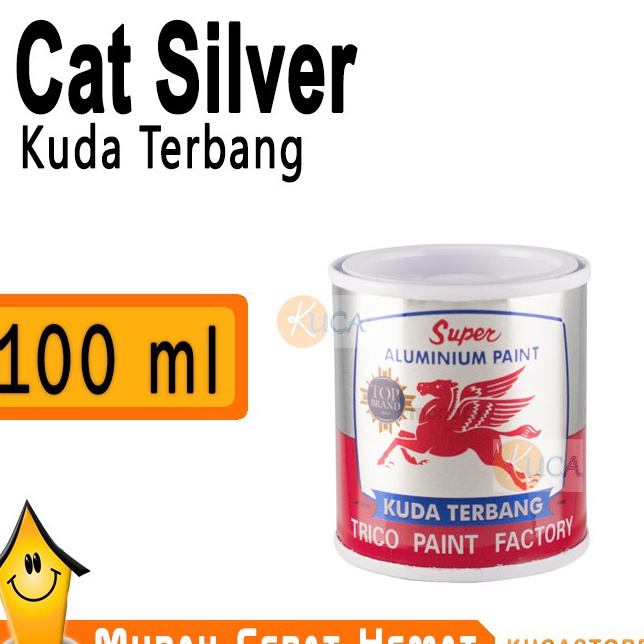 

Penjualan Ekonomis Cat Minyak Untuk Kayu dan Besi Kuda Terbang Silver
