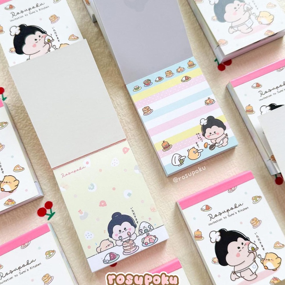 

New Stock Rosupoku Memopad Sumos Kitchen