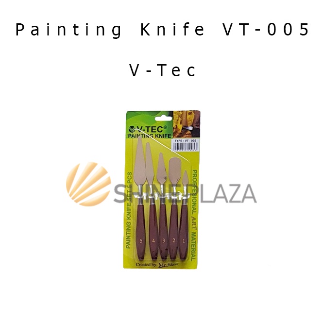 

KODE L55V Painting Knife VTec Set VT5 Pisau Palet Paint Knife VTec Set