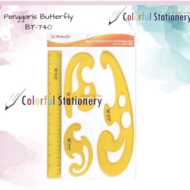 

Sekarang Laris Penggaris Butterfly Pola Baju SET BT74